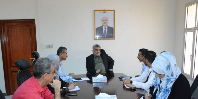  نائب وزير التخطيط يلتقي عددا من ممثلي المجلس الدنماركي للاجئين ومؤسسة البصر العالمية