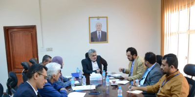  نائب وزير التخطيط يلتقي عددا من ممثلي منظمة اليونسكو والأمم المتحدة