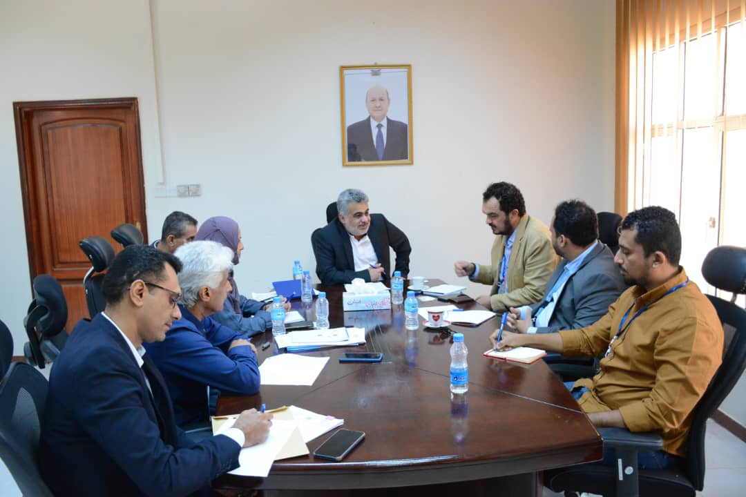 نائب وزير التخطيط يلتقي عددا من ممثلي منظمة اليونسكو والأمم المتحدة