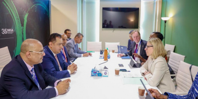  رئيس الوزراء يلتقي المديرة التنفيذية للعمليات بالبنك الدولي