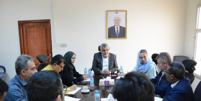  نائب وزير التخطيط يبحث مع (الاوتشا) وبرنامج الأغذية العالمي التدخلات التنموية والانسانية