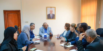 الوزير باذيب يبحث مع مسؤول أممي أولويات التنمية للحكومة