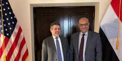  وزير التخطيط يبحث مع السفير الأمريكي تعزيز التعاون في مجالات الاتصالات والاستثمار والتنمية