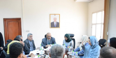  وزير التخطيط والتعاون الدولي يلتقي بوفد التقييم ببرنامج الأغذية العالمي