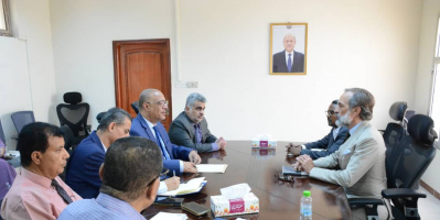  الوزير باذيب يبحث مع إنسانية الأمم المتحدة جهود الانتقال الى التنمية