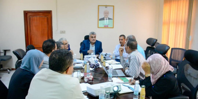 لجنة تسيير الأمن الغذائي برئاسة باصهيب تناقش تقريري حالة ومنظومة الأمن الغذائي للعام الجاري