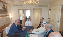وزير التخطيط يلتقي رئيس مجلس ادارة الصندوق العربي للانماء الاقتصادي والاجتماعي بالكويت