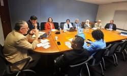 الزوبة وباسلمة يبحثان مع البنك الدولي دعم تمكين السلطة المحلية في اليمن