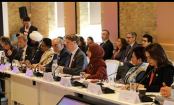 وزيرة التخطيط تشارك في جلستين على هامش مؤتمر الشراكات العالمية بلندن