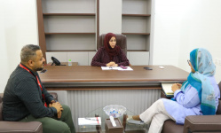 وزيرة التخطيط تبحث مع المدير القطري لمنظمة رعاية الأطفال تعزيز الشراكة ودعم قطاعات التنمية
